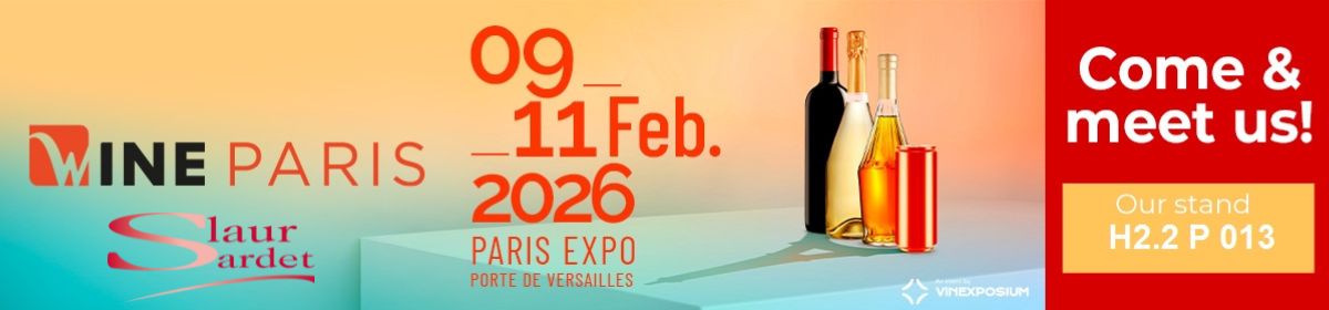 Nous serons présents au salon Wine Paris du 9 au 11 février 2026
