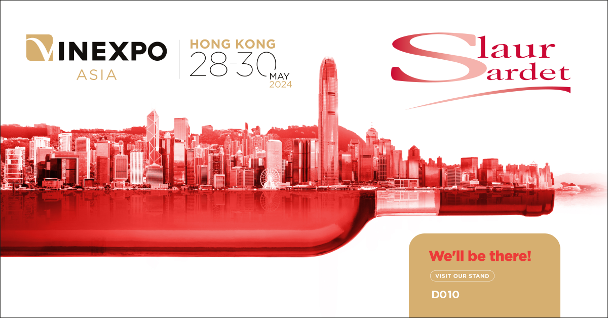 SLAUR SARDET at Vinexpo Hong Kong trade fair 28-30 May 2024