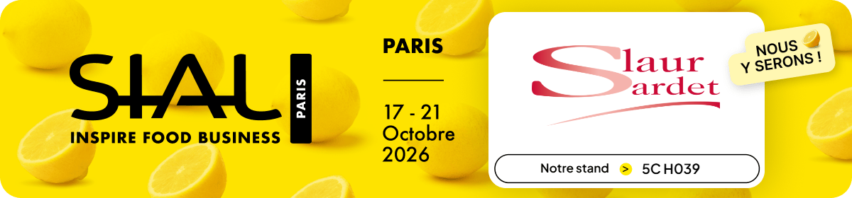 Nous serons présents au salon SIAL à Paris du 17 au 21 octobre 2026